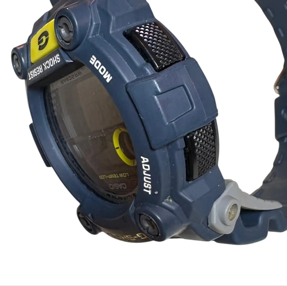 Casio G-Shock G7900 Tough Solar Digital Watch Navy Yellow WR200M